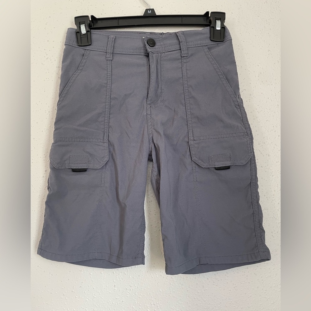 Wrangler boys Cargo Shorts in Slate Gray